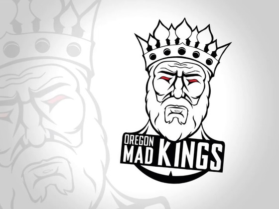 The Oregon Mad Kings logo sketch