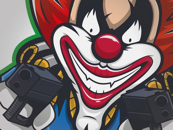 Deadly Serious Clowns Mascot design