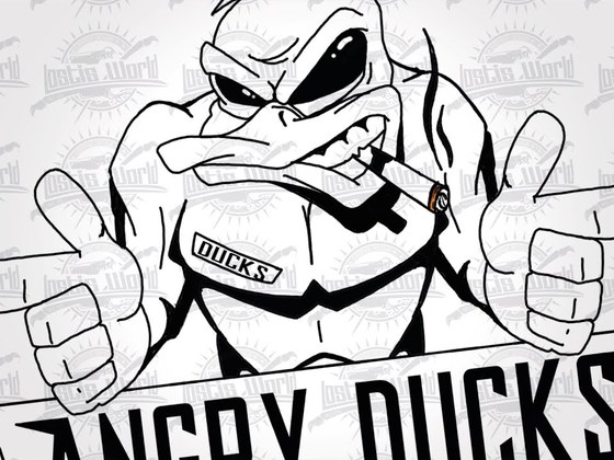 Angry Ducks eSports logo sketch  ( Part 1 )