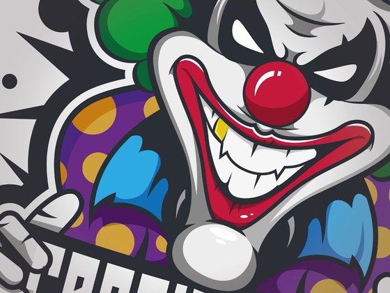 Finishing the Clownsdude logo