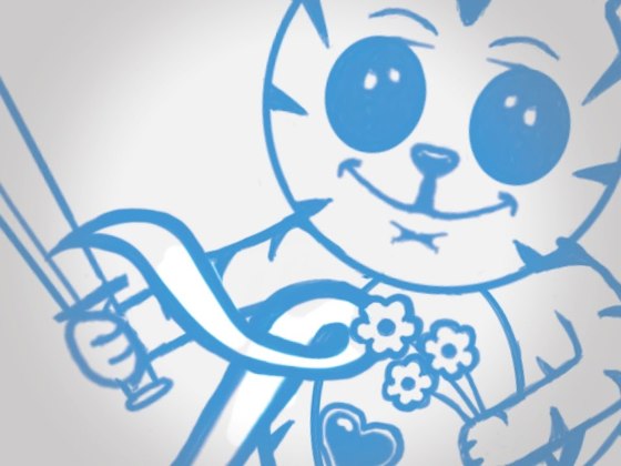 Designed the Liszys cat logo